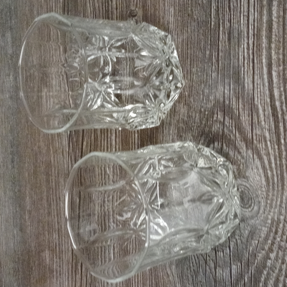 Vintage Whiskey Bar Glasses